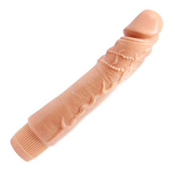 Вібратор - Barbara Dybbuk Vibrator 9,5" Flesh sexstyle | Зображення 9