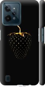 Чохол на Realme C31 Чорна полуниця "3585m-2593-24368"