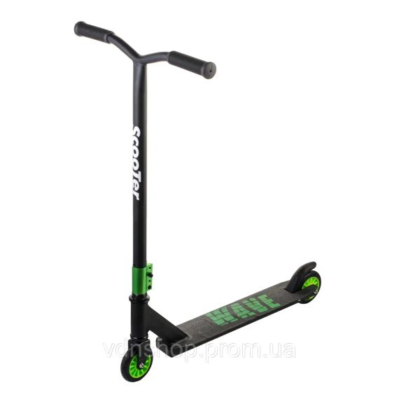 Трюковый самокат F10 Колеса PU 100мм, детский трюковой самокат для новичков для трюков до 100 кг | Зображення 1