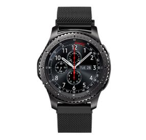 Миланский сетчатый ремешок Primo для часов Samsung Gear S3 Classic SM-R770/Frontier RM-760 - Black