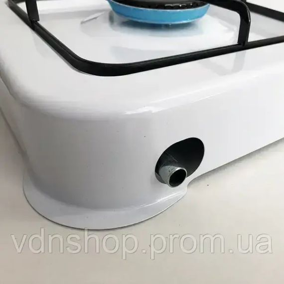 Плита газовая настольная газовый таганок Domotec MS 6601 белая | Зображення 4