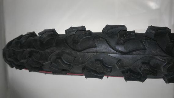 Велосипедная шина   16 * 1,75   (47-305)   (S-186 Red/blue line)   (Delitire)   LTK