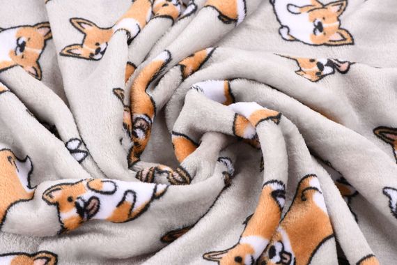 Плед Ardesto Flannel 160х200см коргі (ART0109PB) | Зображення 3