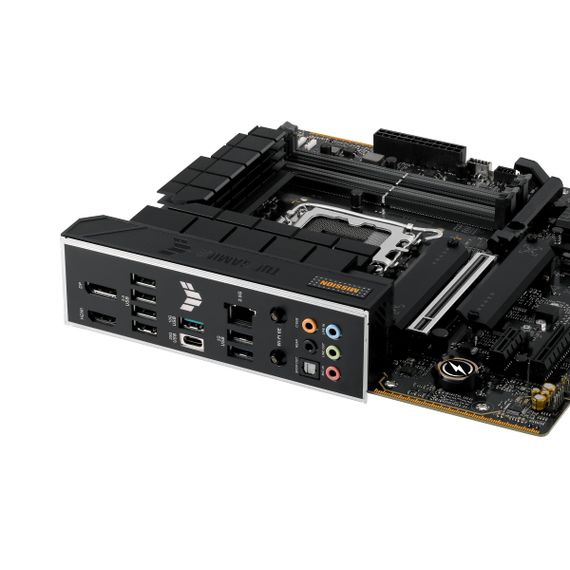 Материнcька плата ASUS  TUF GAMING B760M-PLUS WIFI II s1700 B760 4xDDR5 M.2 HDMI DP Wi-Fi BT mATX (90MB1HE0-M0EAY0) | Зображення 4