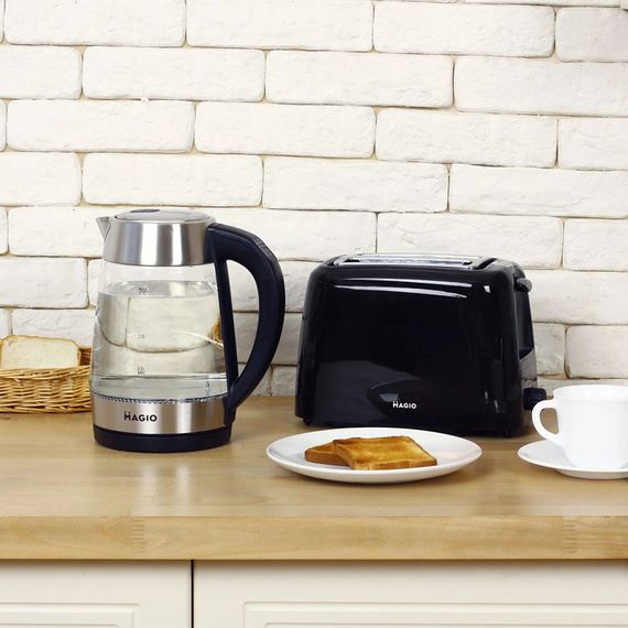 Електрочайник чайник з підсвічуванням MAGIO, Стильний електричний чайник Тихий електричний UZ-42