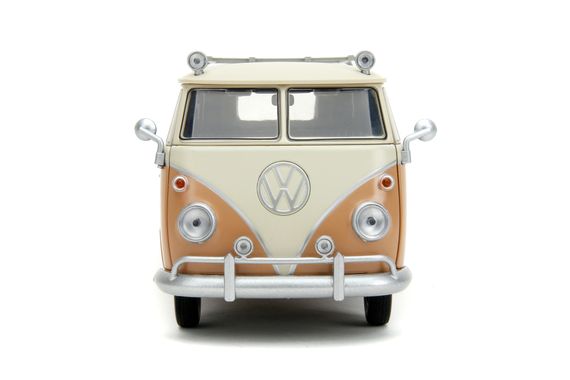 Машинка Volkswagen Трансформеры Виллджек с фигуркой логотипа массштаб 1:24 | Зображення 1
