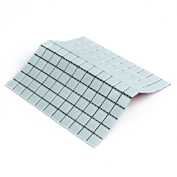 Мозаїка з декоративного скла біла 298х298х4,5мм SW-00002364 | Зображення 6