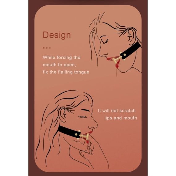 Кляп Roomfun с серебристым кольцом-расширителем, M Sex Aura | Зображення 5