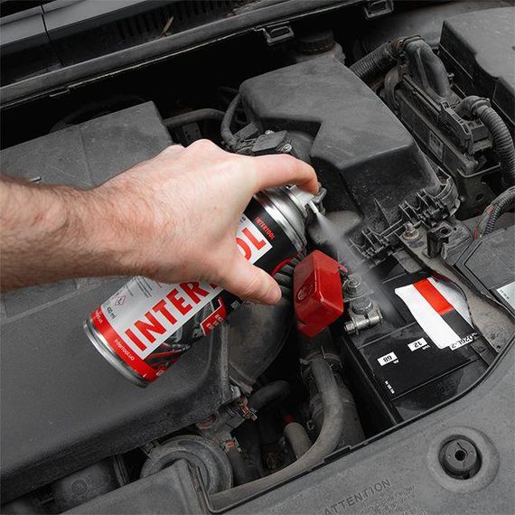 Очищувач електроконтактів, аерозоль 400 мл INTERTOOL FS-0074 | Зображення 4