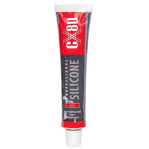 Герметик для формування прокладок CX-80 SILICONE PROFESIONAL 80мл (red) / червоний