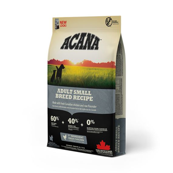 Корм Acana Adult Small Breed Recipe сухой с мясом и рыбой для собак мелких пород 6 кг