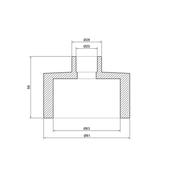Муфта PPR Thermo Alliance 63х20 перехідна DSB111 | Зображення 1