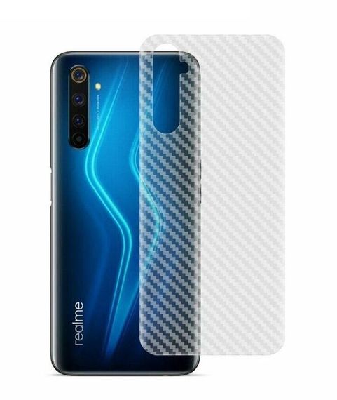 Карбонова плівка на корпус для Realme 6 Pro