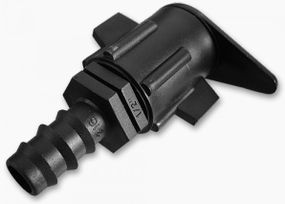 Старт-конектор Bradas плоский шланг/трубка 20 мм 25 шт