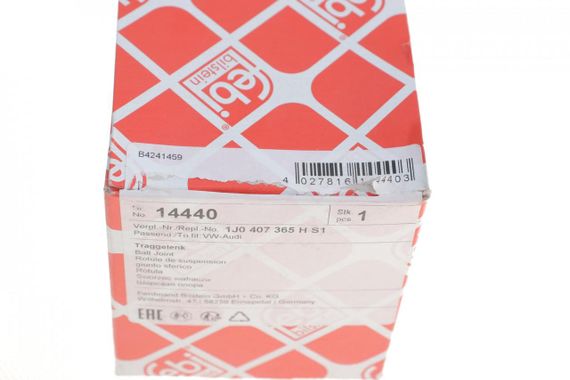 Опора шаровая передняя снизу L Audi A3 -93 VW Golf IV -06 к-кт  14440 | Зображення 3