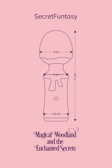 Мини-вибромассажер FairyGasm SecretFuntasy blue sexstyle | Зображення 8