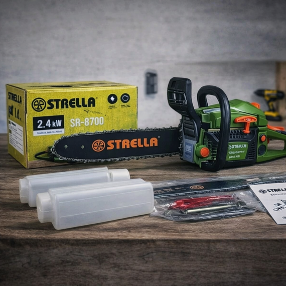 Бензопила STRELLA SR-8700 LL-1025, бензиновая, для садовых и бытовых работ | Зображення 2