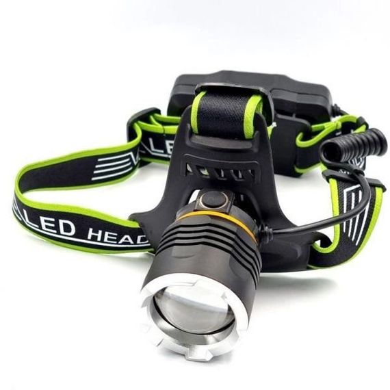 Фонарик диодный налобный, Фонарь для походов на лоб, Налобный фонарик bailong, Фонарь для ночной езды JL-83 | Зображення 2