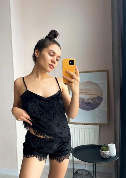 ЯКІСНИЙ ПІЖАМНИЙ КОМПЛЕКТ ЧОРНИЙ