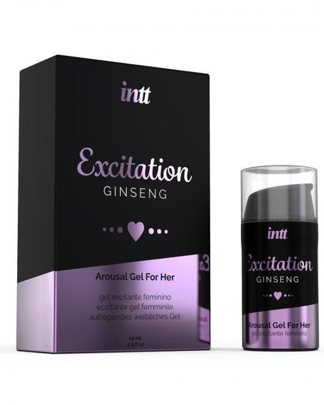 Возбуждающий гель для женщин - Intt Excitation Ginseng, 15 мл sexstyle
