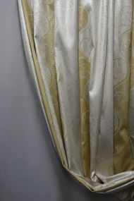 Штора жаккард 7153 бежевая