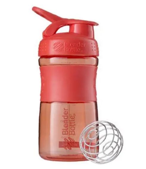 Шейкер спортивний BlenderBottle SportMixer Flip 20oz/590 мл Coral (SM 20oz Coral)