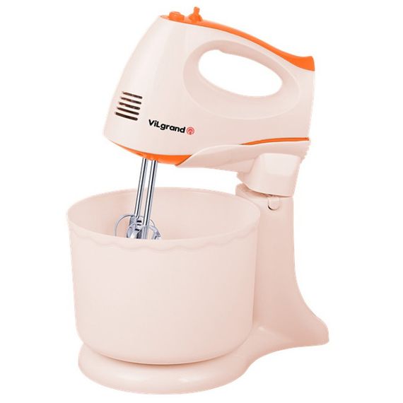 Миксер ViLgrand VHM3017B. DJ-871 Цвет: оранжевый | Зображення 2