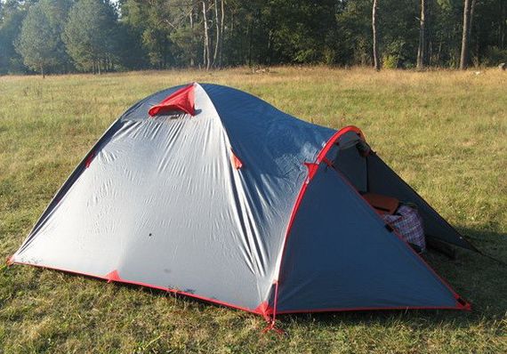 Намет Tramp Mountain 4 туристичний 4-місний, Кемпінговий намет тramp для походу, риболовлі, полювання | Зображення 5