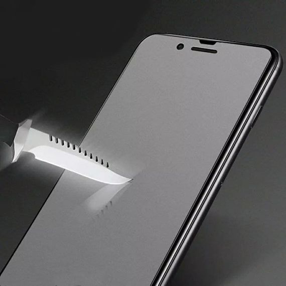Матове захисне скло 2.5D для iPhone 12 Pro Max колір Чорний | Зображення 2