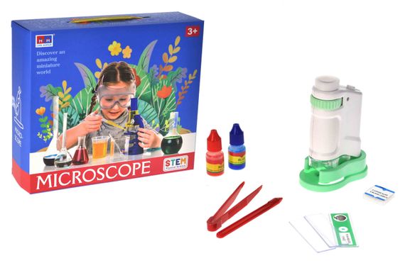 Мікроскоп 3108B в коробці р.27,6x8,5x24,2 см YG Toys