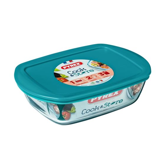 Форма з кришкою Pyrex Cook&Store, 28х20х8 см | Зображення 7