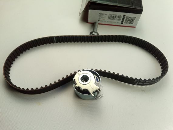 Ремінь ГРМ+ролик Logan 1.2 16v, GATES (K015577XS) (7701476745)