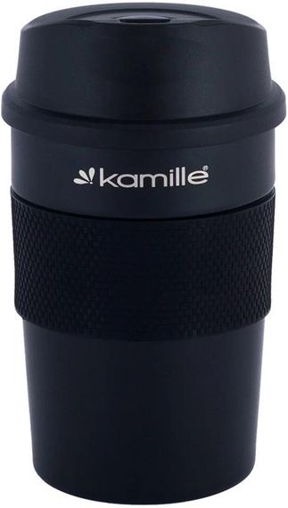 Термокружка Kamille Felice 360мл з TPR вставкою