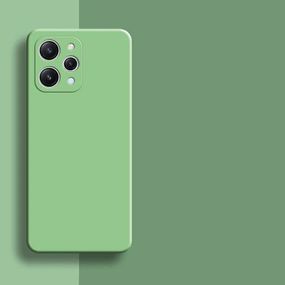 Чохол Candy Silicone для Xiaomi Redmi 12 колір Бірюзовий