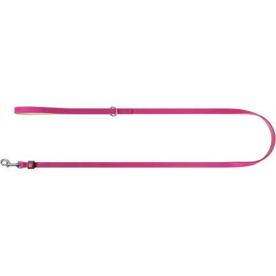 Поводок для кошек WAUDOG Classic XXS-XS Ш 12 мм Д 122 см розовый (60327) | Зображення 1