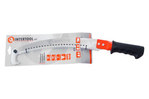Ножовка садовая Intertool - 350 мм x 7 T x 1" x 3D с крюком (HT-3150) | Зображення 2