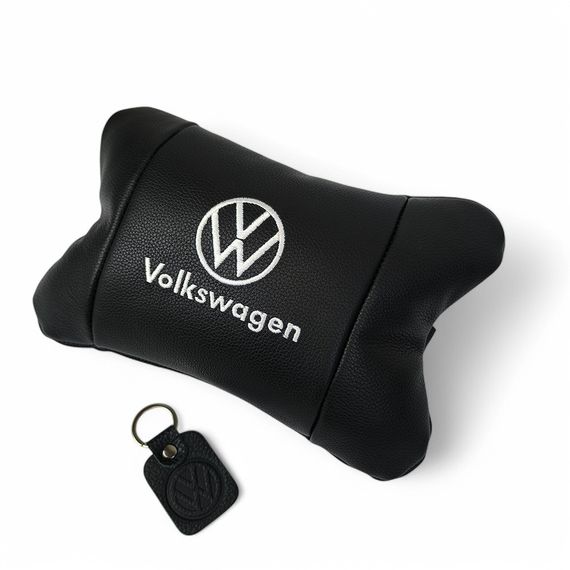 Оригінальний подарунок автомобілісту Volkswagen 1шт, Подушки-підголівники для салону автомобіля AF-43 | Зображення 4
