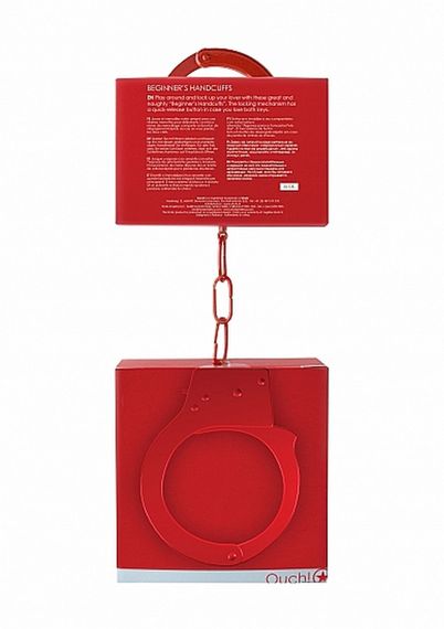 Наручники червоні Beginner"s | Зображення 6