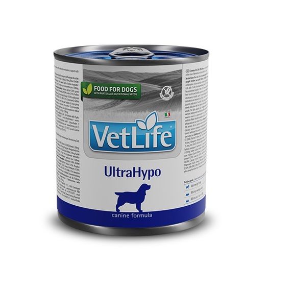 Вологий корм для собак при харчовій нестерпності Farmina Vet Life Dog Ultrahypo, 300 гр