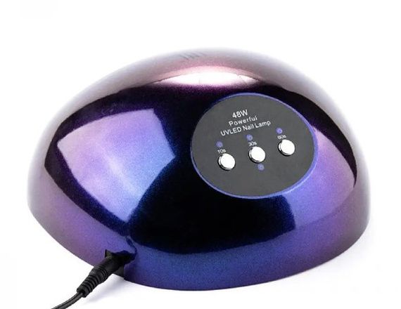 Лампа для маникюра TNL Professional-002 LED/UV 48 Вт светодиодов 24 шт Фиолетовый | Зображення 2