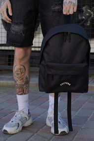 Повсякденний рюкзак шкільний Without Compact з принтом Culture Black