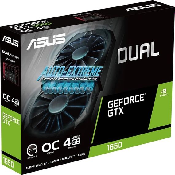 Відеокарта ASUS  GeForce GTX 1650 4GB GDDR6 DUAL P EVO DUAL-GTX1650-O4GD6-P-EVO (90YV0EZD-M0NA00) | Зображення 8