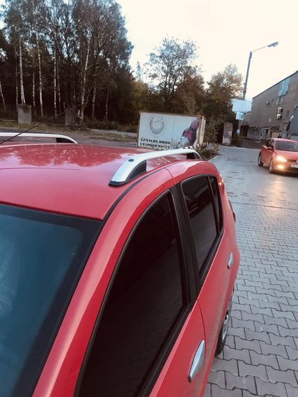 Рейлінги Skyport (сірий мат) для Renault Sandero 2013-2024 рр | Зображення 7