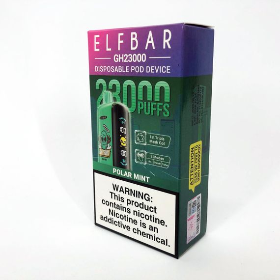 ELF BAR GH 23000 смак Полярна М'ята (Polar Mint) (ws83959-7) | Зображення 3