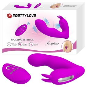 Мультифункциональный вибростимулятор на пульте управления Pretty Love Josephine Violet, BI-014843W sexstyle