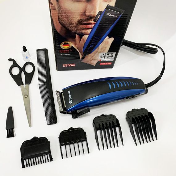 Машинка для стрижки волосся міцна Domotec MS-3302, Машинка для стрижки волосся з мотором LI-12 | Зображення 7