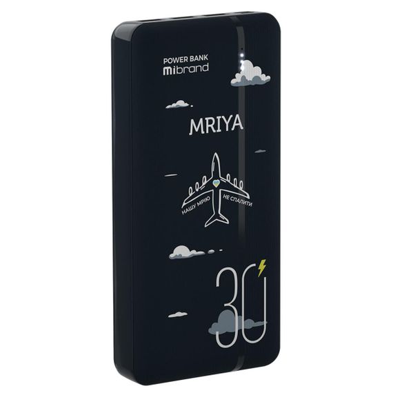 Зовнішній акумулятор Mibrand Mriya 30000mAh 20W Black