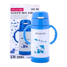 Термобутылка детская синий 350ml из нержавеющей стали