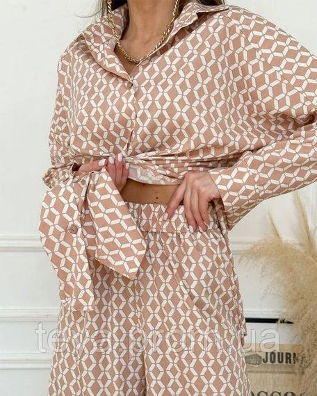 Костюм колір бежевий розмір XL FI_006977 | Зображення 2