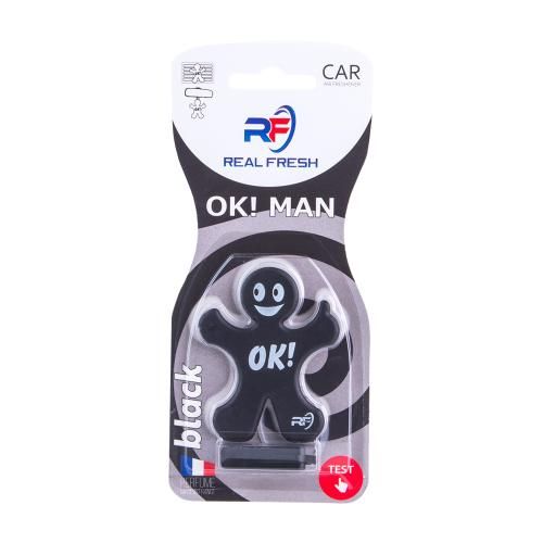 Освіжувач повітря  REAL FRESH OK ! MAN  Black